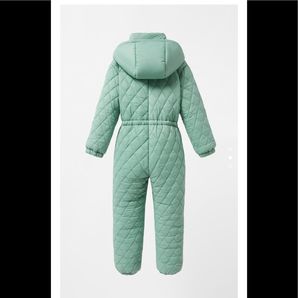 ZARA Quilted Snow suit Snowsuit Jumpsuit - Picture 8 of 9